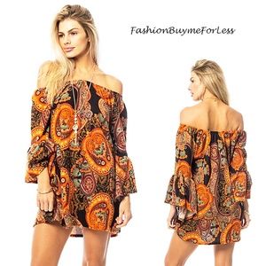 Gypsy Bell Sleeve FLEECE Haute Sweater Tunic Top